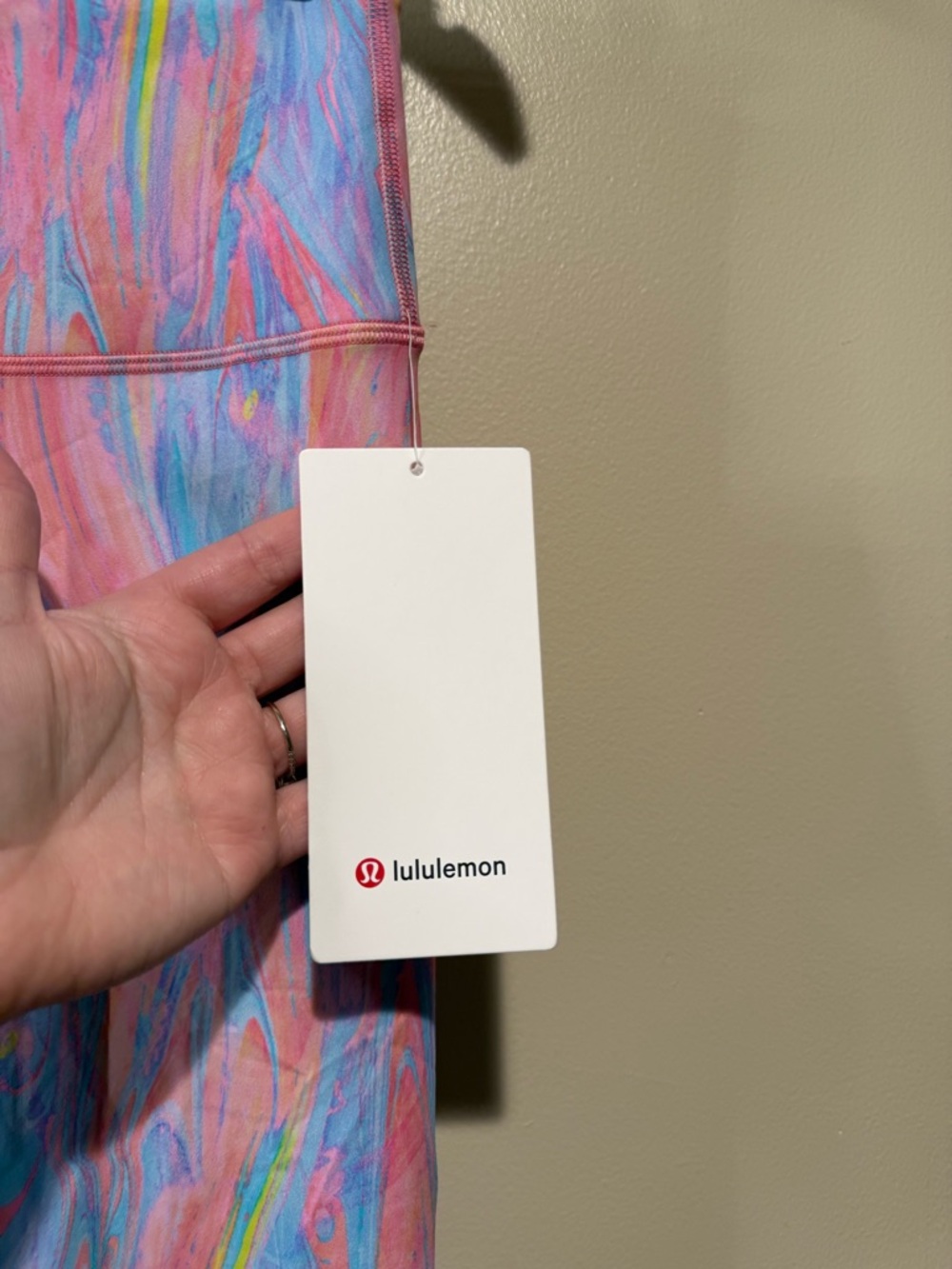 NWT Lululemon Wunder Train High-Rise Tight 28” Prism Marble Multi Size 8 - Picture 2 of 10